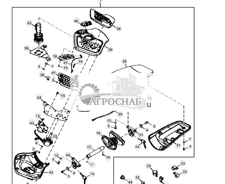 Arm Rest W Joystick, LH (002020 - ) - ST864292 414.jpg